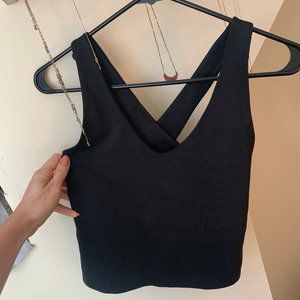 Girlfriend Collective Black Zoe Superstretch Tank